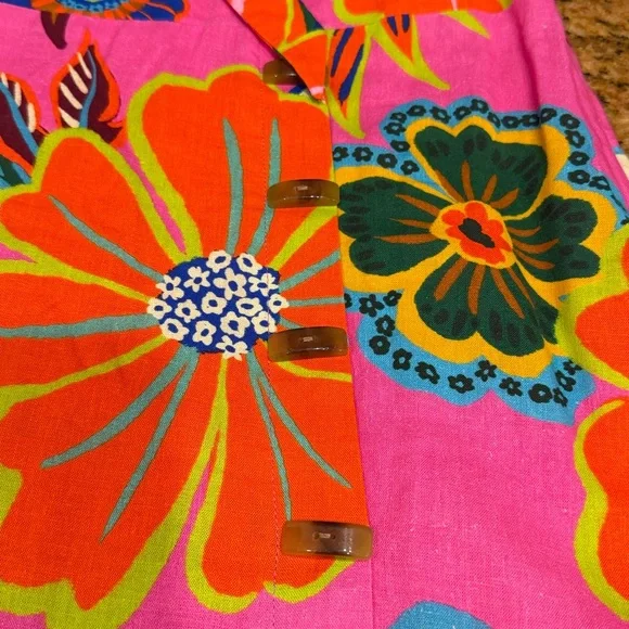 Floral Pink Mini Dress - Picture 5 of 8